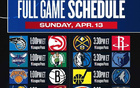 NBA官宣各隊(duì)4-10名收官戰(zhàn)預(yù)測