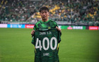 大TIFO、紀(jì)念球衣、張稀哲進(jìn)球，完美安排。