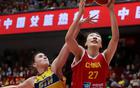 6月18日熱身賽：中國女籃VS日本女籃，張子宇內(nèi)線爭霸。