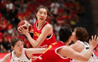 中國女籃三連勝，張子宇、韓旭共得36分。