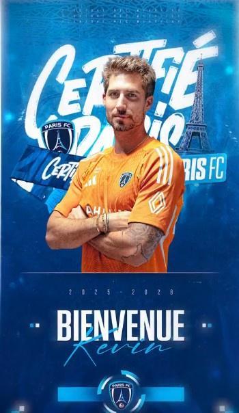 重返法甲，特拉普加盟巴黎FC，簽約至28年。