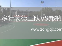 多特蒙德二隊VS邦納